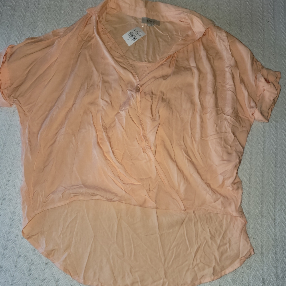 LOFT Light Coral Women's Blouse